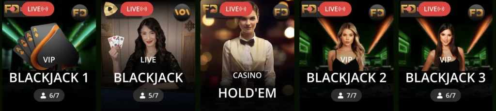 Blackjack games